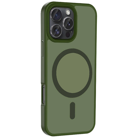 Apple iPhone 16 Pro Kılıf M-safe Şarj Özellikli Mat Arka Yüzey Zore Sio Kapak