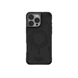 Apple iPhone 16 Pro Kılıf M-safe Şarj Özellikli Metal Kamera Çerçeveli Skinarma Mecha Serisi Kapak