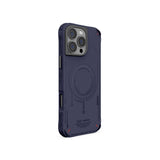 Apple iPhone 16 Pro Kılıf M-safe Şarj Özellikli Metal Kamera Çerçeveli Skinarma Mecha Serisi Kapak