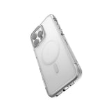 Apple iPhone 16 Pro Kılıf M-safe Şarj Özellikli Raptic Air Serisi Airbag Tasarımlı Metal Köşelikli Şeffaf Kapak