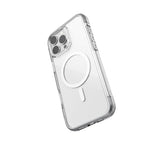 Apple iPhone 16 Pro Kılıf M-safe Şarj Özellikli Raptic Air Serisi Airbag Tasarımlı Metal Köşelikli Şeffaf Kapak