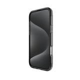Apple iPhone 16 Pro Kılıf M-safe Şarj Özellikli Raptic Air Serisi Airbag Tasarımlı Metal Köşelikli Şeffaf Kapak