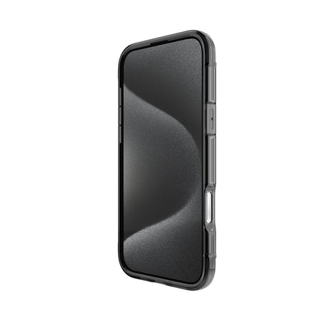 Apple iPhone 16 Pro Kılıf M-safe Şarj Özellikli Raptic Air Serisi Airbag Tasarımlı Metal Köşelikli Şeffaf Kapak