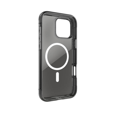 Apple iPhone 16 Pro Kılıf M-safe Şarj Özellikli Raptic Air Serisi Airbag Tasarımlı Metal Köşelikli Şeffaf Kapak