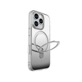 Apple iPhone 16 Pro Kılıf M-safe Şarj Özellikli Raptic Air Stand Serisi Aynalı Arka Yüzey Standlı Kapak
