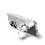 Apple iPhone 16 Pro Kılıf M-safe Şarj Özellikli Raptic Air Stand Serisi Aynalı Arka Yüzey Standlı Kapak