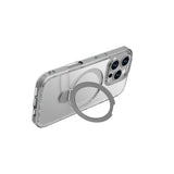 Apple iPhone 16 Pro Kılıf M-safe Şarj Özellikli Raptic Air Stand Serisi Buzlu Transparan Tasarımlı Standlı Kapak