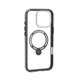 Apple iPhone 16 Pro Kılıf M-safe Şarj Özellikli Raptic AirJoy Serisi Boncuk Tasarımlı 360 Derece Dönebilen Standlı Kapak