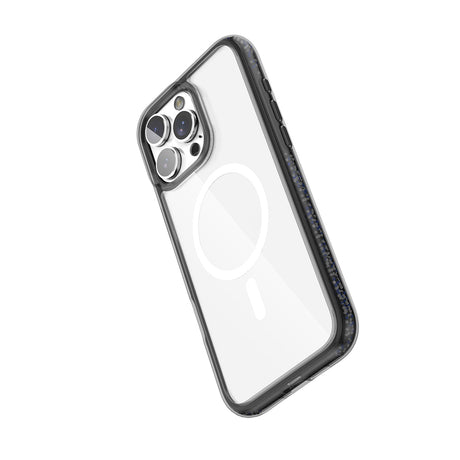Apple iPhone 16 Pro Kılıf M-safe Şarj Özellikli Raptic AirJoy Serisi Boncuk Tasarımlı Şeffaf Kapak