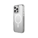 Apple iPhone 16 Pro Kılıf M-safe Şarj Özellikli Raptic Crystal M-safe Serisi Şeffaf Kapak