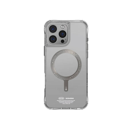 Apple iPhone 16 Pro Kılıf M-safe Şarj Özellikli Şeffaf Airbag Tasarımlı Skinarma Saido Prime Kapak