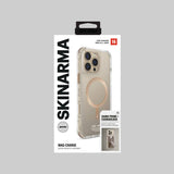 Apple iPhone 16 Pro Kılıf M-safe Şarj Özellikli Şeffaf Airbag Tasarımlı Skinarma Saido Prime Kapak