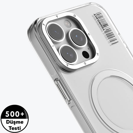 Apple iPhone 16 Pro Kılıf M-safe Şarj Özellikli Şeffaf Youngkit Crystal Shield Serisi Kapak