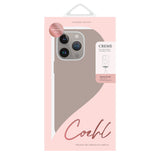 Apple iPhone 16 Pro Kılıf M-safe Şarj Özellikli Soft Arka Yüzey Askı İpli Coehl Creme Kapak