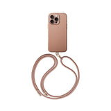 Apple iPhone 16 Pro Kılıf M-safe Şarj Özellikli Soft Arka Yüzey Askı İpli Coehl Muse Kapak