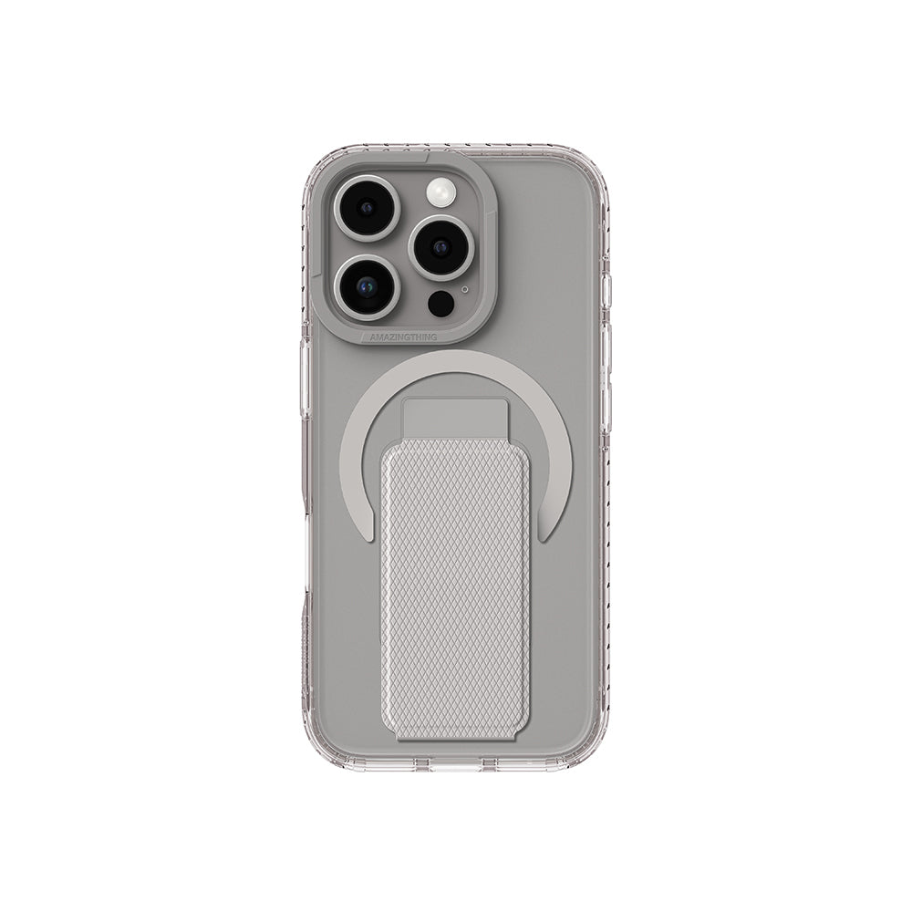 Apple iPhone 16 Pro Kılıf M-safe Şarj Özellikli Standlı Amazingthing Titan Pro Plus Kapak
