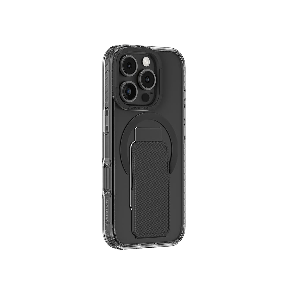 Apple iPhone 16 Pro Kılıf M-safe Şarj Özellikli Standlı Amazingthing Titan Pro Plus Kapak