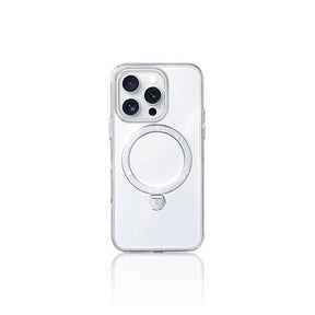 Apple iPhone 16 Pro Kılıf M-safe Şarj Özellikli Standlı Pynana Dancing Streamer Serisi Kapak