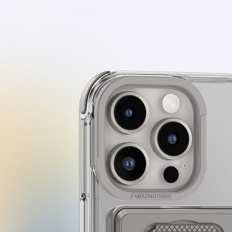 Apple iPhone 16 Pro Kılıf M-safe Şarj Özellikli Standlı Set Amazingthing Omni Adventure Serisi Kapak