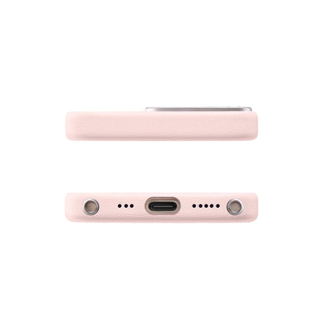 Apple iPhone 16 Pro Kılıf M-safe Şarj Özellikli Suni Deri Tasarımlı Pynana Starry Serisi Kapak