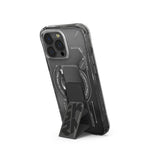 Apple iPhone 16 Pro Kılıf M-safe Şarj Özellikli Teknoloji Desenli Standlı Skinarma Helio Kapak