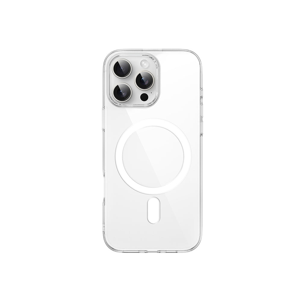 Apple iPhone 16 Pro Kılıf M-safe Şarj Özellikli Wiwu YXK-207 Invisible Pro Sert PC Kapak