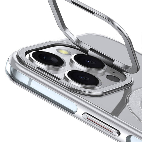 Apple iPhone 16 Pro Kılıf M-safe Şarj Özellikli Wlons Standlı Efsane Kapak
