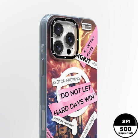 Apple iPhone 16 Pro Kılıf M-safe Şarj Özellikli Youngkit A-City Serisi Kapak