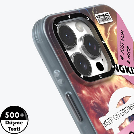 Apple iPhone 16 Pro Kılıf M-safe Şarj Özellikli Youngkit A-City Serisi Kapak