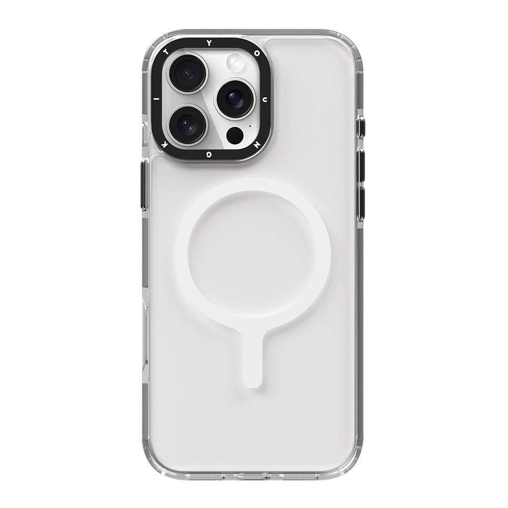 Apple iPhone 16 Pro Kılıf M-safe Şarj Özellikli YoungKit Crystal Color Serisi Kapak