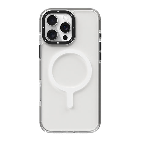 Apple iPhone 16 Pro Kılıf M-safe Şarj Özellikli YoungKit Crystal Color Serisi Kapak