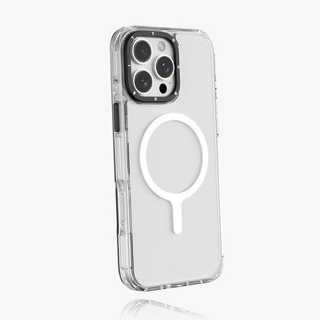 Apple iPhone 16 Pro Kılıf M-safe Şarj Özellikli YoungKit Crystal Color Serisi Kapak