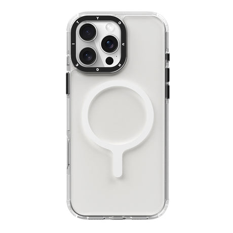 Apple iPhone 16 Pro Kılıf M-safe Şarj Özellikli YoungKit Crystal Color Serisi Kapak