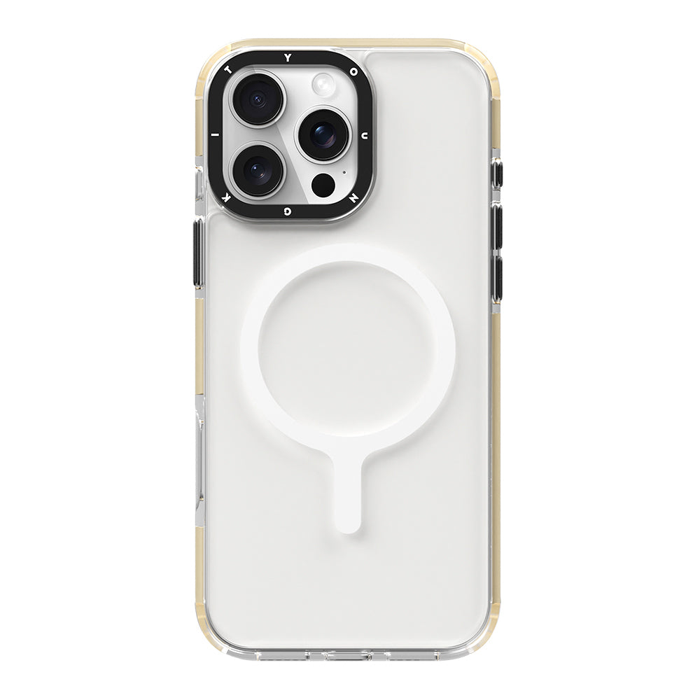 Apple iPhone 16 Pro Kılıf M-safe Şarj Özellikli YoungKit Crystal Color Serisi Kapak