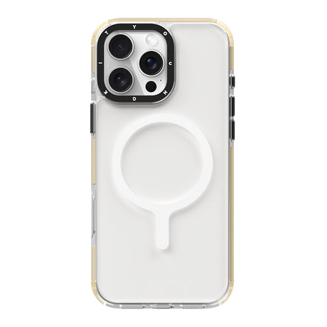 Apple iPhone 16 Pro Kılıf M-safe Şarj Özellikli YoungKit Crystal Color Serisi Kapak