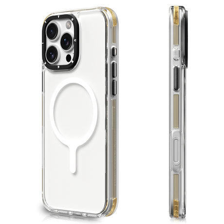 Apple iPhone 16 Pro Kılıf M-safe Şarj Özellikli YoungKit Crystal Color Serisi Kapak