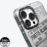 Apple iPhone 16 Pro Kılıf M-safe Şarj Özellikli Youngkit Literary Serisi Retro Magz Kapak
