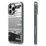 Apple iPhone 16 Pro Kılıf M-safe Şarj Özellikli Youngkit Literary Serisi Shakespeare Kapak