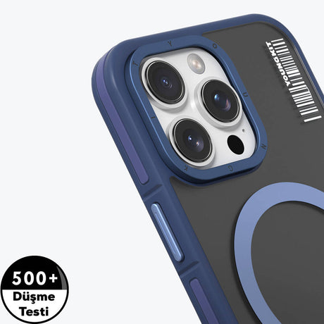 Apple iPhone 16 Pro Kılıf M-safe Şarj Özellikli Youngkit Rock Sand Serisi Kapak