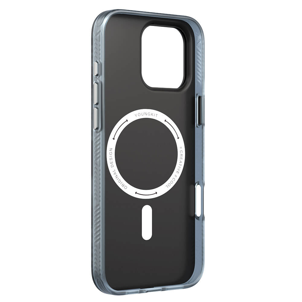 Apple iPhone 16 Pro Kılıf M-safe Şarj Özellikli Youngkit Technology Serisi Kapak