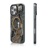 Apple iPhone 16 Pro Kılıf M-safe Şarj Özellikli Youngkit Technology Serisi Kapak