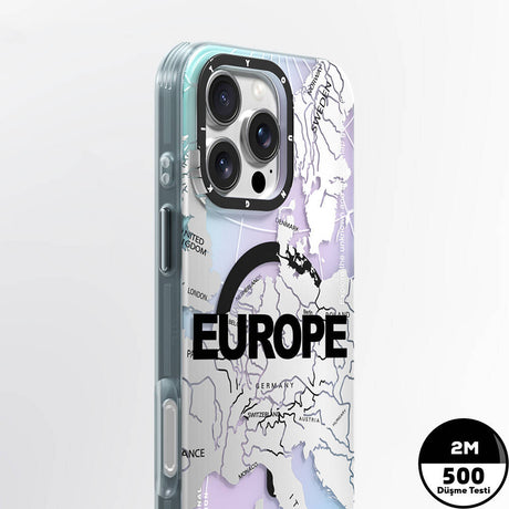 Apple iPhone 16 Pro Kılıf M-safe Şarj Özellikli Youngkit Universal Serisi Kapak