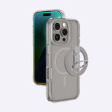 Apple iPhone 16 Pro Kılıf M-safe Şarj Özellikli Yüzük Standlı Amazingthing Titan Pro Serisi Kapak