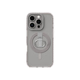 Apple iPhone 16 Pro Kılıf M-safe Şarj Özellikli Yüzük Standlı Amazingthing Titan Pro Serisi Kapak