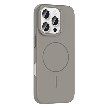 Apple iPhone 16 Pro Kılıf M-safe Şarj Özellikli Zore Ruby Sert Kapak