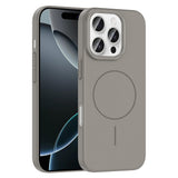 Apple iPhone 16 Pro Kılıf M-safe Şarj Özellikli Zore Ruby Sert Kapak