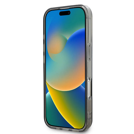 Apple iPhone 16 Pro Kılıf Mercedes Benz Orjinal Lisanslı M-safe Şarj Özellikli Saydam Yüzey Silver Ring Kapak