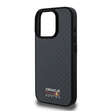 Apple iPhone 16 Pro Kılıf Redbull Orjinal Lisanslı M-safe Şarj Özellikli Karbon Fiber Tasarımlı Parlayan Logolu Kapak