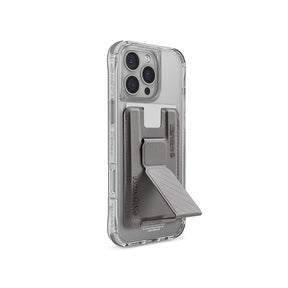 Apple iPhone 16 Pro Kılıf SkinArma Şeffaf M-safe Şarj Özellikli Prime Edition Kado Kartlıklı Saido Kapak