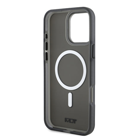 Apple iPhone 16 Pro Kılıf TUMI Orjinal Lisanslı M-safe Şarj Özellikli Airbagli Buzlu Transparan Kapak